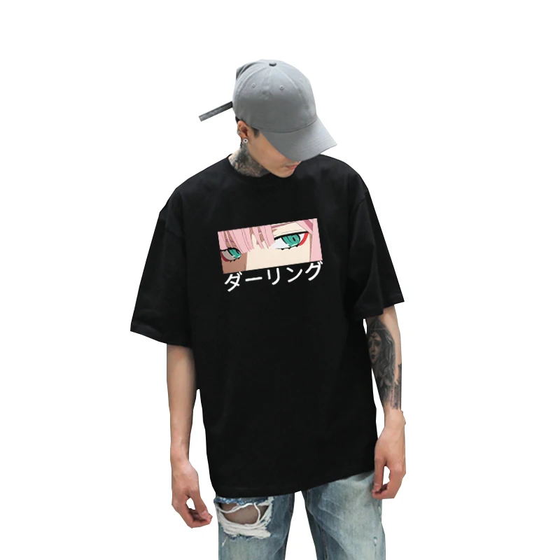 Darling in the franxx anime Harajuku Zero TWO Beautiful girl print T shirt men tops loose summer short-sleeve chic male T-shirt, Customized color
Darling in the franxx anime Harajuku Zero TWO Beautiful girl print T shirt men tops loose summer short-sleeve chic male T-shirt, Customized color