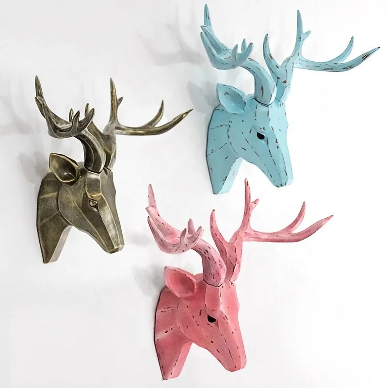 Time Slow Amazon creative gift resin craft wall living room background wall decoration simulation deer head wall hanging
Time Slow Amazon creative gift resin craft wall living room background wall decoration simulation deer head wall hanging