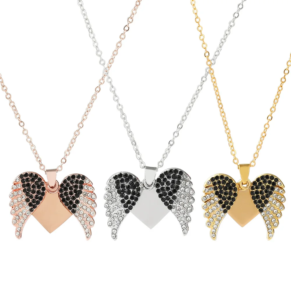 Christmas Necklace Middle-Eastern Gold-plated Copper Heart Necklace Angela Wings Stainless steel Pendants&Necklaces, Picture
Christmas Necklace Middle-Eastern Gold-plated Copper Heart Necklace Angela Wings Stainless steel Pendants&Necklaces, Picture