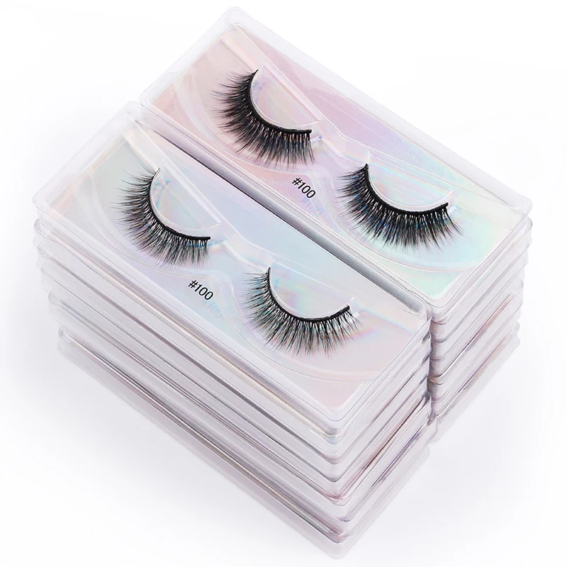 3D Faux mink lashes with free lash tray box daily life use vegan full strip natural false Eyelash wholesale
3D Faux mink lashes with free lash tray box daily life use vegan full strip natural false Eyelash wholesale