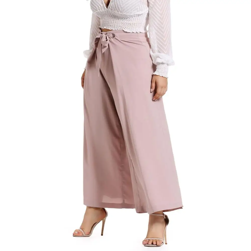 2020 Latest Ladies Casual Wide Leg Office Pants Trousers Pink Black High Waist Plus Size Women Loose Wide Leg Pants With Belt, Red,blue cheap clothing loose wide leg pants
2020 Latest Ladies Casual Wide Leg Office Pants Trousers Pink Black High Waist Plus Size Women Loose Wide Leg Pants With Belt, Red,blue cheap clothing loose wide leg pants