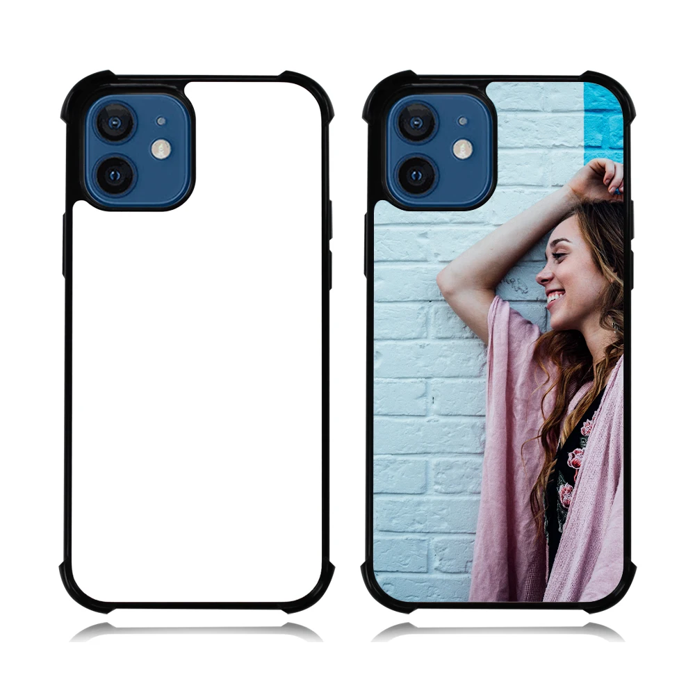 High Quality Raised Lip Blank Shockproof Bumper Sublimation Phone Case For iPhone 12 13 Pro Max X XR XS Max, Black
High Quality Raised Lip Blank Shockproof Bumper Sublimation Phone Case For iPhone 12 13 Pro Max X XR XS Max, Black