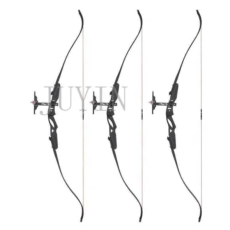 JUYIN spot beauty hunting recurve bow left and right hand universal bow split aluminum alloy bow and arrow, Black
JUYIN spot beauty hunting recurve bow left and right hand universal bow split aluminum alloy bow and arrow, Black