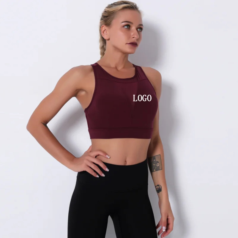 Wholesale Womens Yoga Top Gym Sleeveless Bra Without Steel Ring Running Fitness Shockproof Breathable, As picture
Wholesale Womens Yoga Top Gym Sleeveless Bra Without Steel Ring Running Fitness Shockproof Breathable, As picture