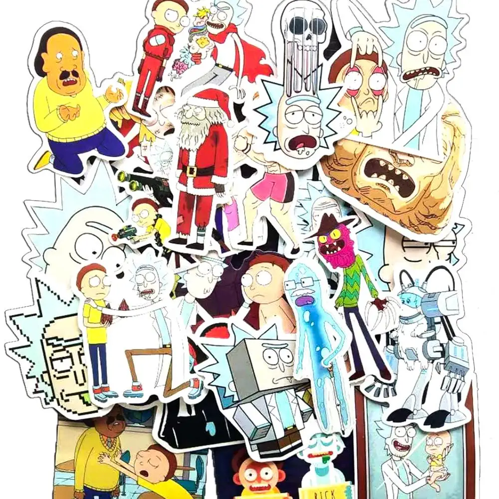35 pcs/bag Rick waterproof PVC sticker vinyl removable sticker skateboard/luggage/mobile/car/cup/laptop stickers, Cmyk
35 pcs/bag Rick waterproof PVC sticker vinyl removable sticker skateboard/luggage/mobile/car/cup/laptop stickers, Cmyk