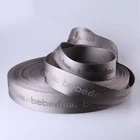 2020 thick polyester&nylon fashion jacquard webbing band custom logo webbing