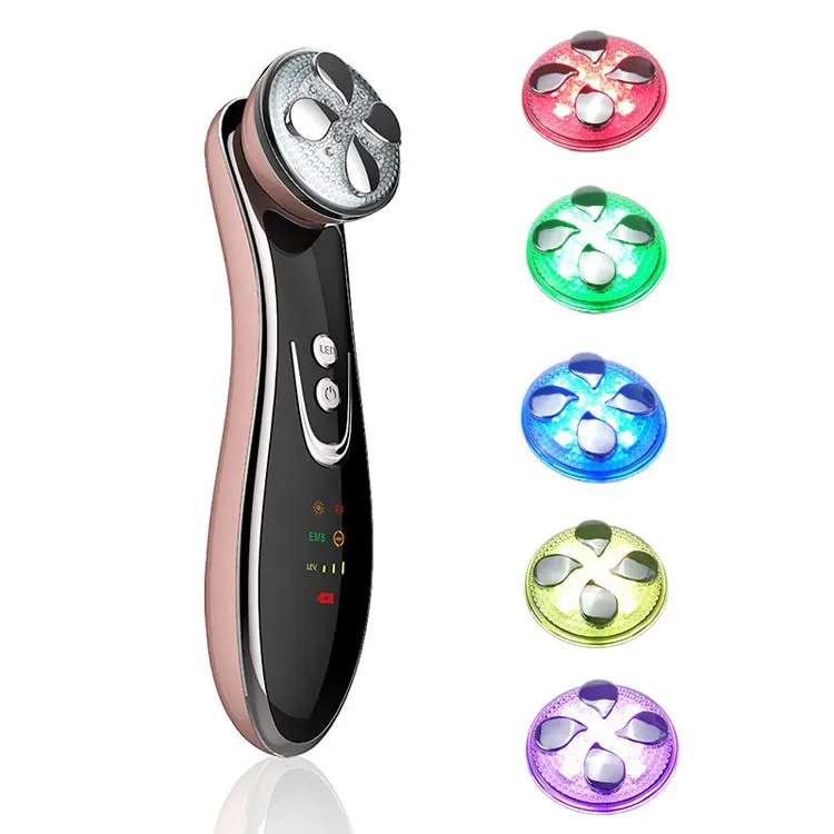 Handheld beauty apparatus rf led skin tightening machine for face moisturizing 
Handheld beauty apparatus rf led skin tightening machine for face moisturizing