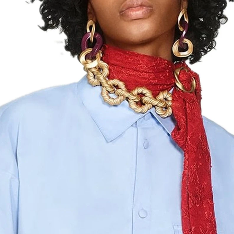 Fashion Vintage Metal Punk Choker Necklace Collar Statement Alloy Link Necklaces for Women Jewelry Gifts, Gold
Fashion Vintage Metal Punk Choker Necklace Collar Statement Alloy Link Necklaces for Women Jewelry Gifts, Gold