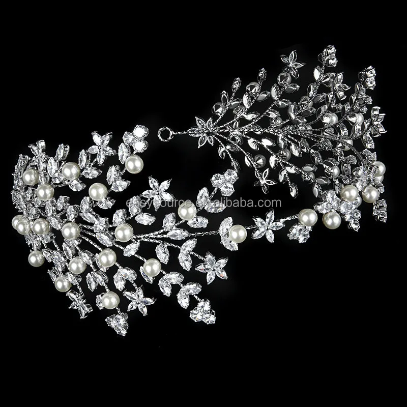 RE4150 New Flexible CZ Tiaras Austrian Rhinestone Wedding Headband Bridal Party Hairband
RE4150 New Flexible CZ Tiaras Austrian Rhinestone Wedding Headband Bridal Party Hairband