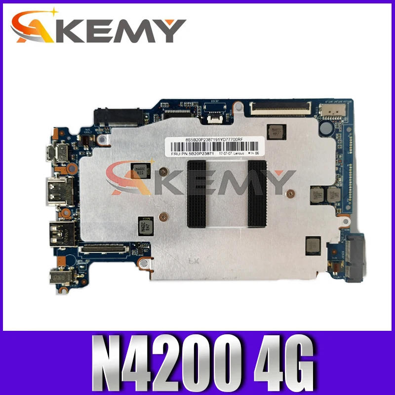 5B20Q55394 System Board N4200 N4100 4G Genuine for IdeaPad 120S-14IAP Motherboard
5B20Q55394 System Board N4200 N4100 4G Genuine for IdeaPad 120S-14IAP Motherboard