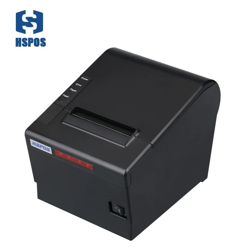 HSPOS hot sell 3inch thermal desktop printer with auto cutter cloud printing 250 mm / s, Black color
HSPOS hot sell 3inch thermal desktop printer with auto cutter cloud printing 250 mm / s, Black color