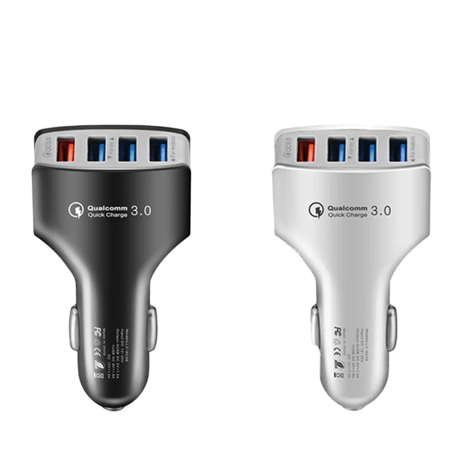 qc3.0 car charger 4 port usb fast charge type-C car qc3 0 car charger compact and portable
qc3.0 car charger 4 port usb fast charge type-C car qc3 0 car charger compact and portable