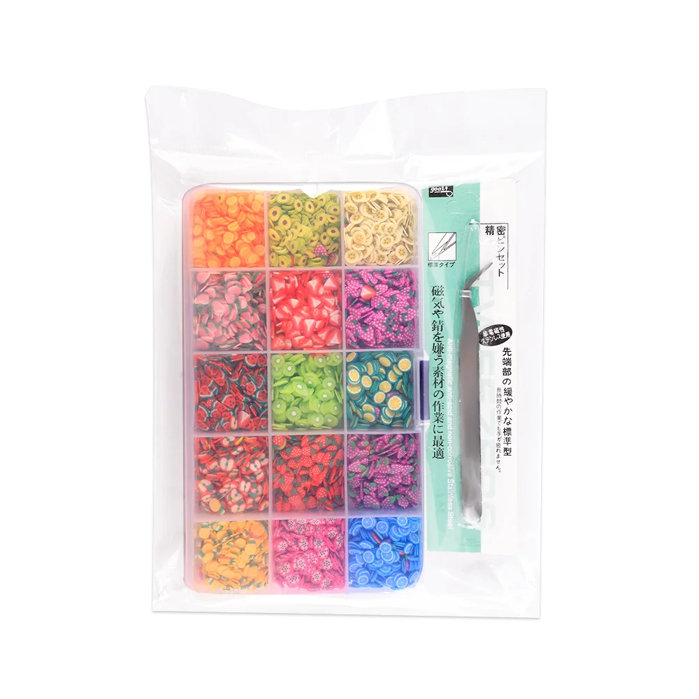 2021 New Arrive 3D Nail Nail Art Decoration Soft Pottery Slice Fruit Mixed Sakura Design DIY Nail Accessories, Colorful
2021 New Arrive 3D Nail Nail Art Decoration Soft Pottery Slice Fruit Mixed Sakura Design DIY Nail Accessories, Colorful