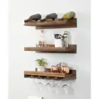 Glass Wholesale Handmade Designs Rustic Luxe Tiered Wine Glass Racks