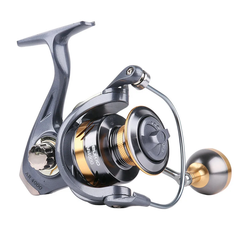 Fishing Spinning Reels Metal Aluminum Wheel Stainless Steel Gears Saltwater Fish Line Spool, Metallic
Fishing Spinning Reels Metal Aluminum Wheel Stainless Steel Gears Saltwater Fish Line Spool, Metallic
