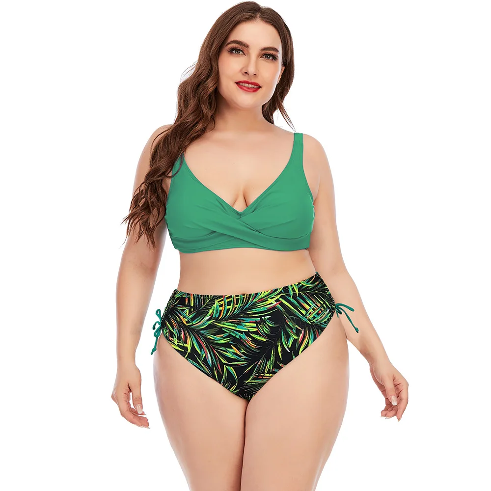 2021 Hot Sale Plus Size Swimming Suit New Split Two-piece Printed Swimsuit Bikini Big Size Plus Size High Waist Bikini
2021 Hot Sale Plus Size Swimming Suit New Split Two-piece Printed Swimsuit Bikini Big Size Plus Size High Waist Bikini