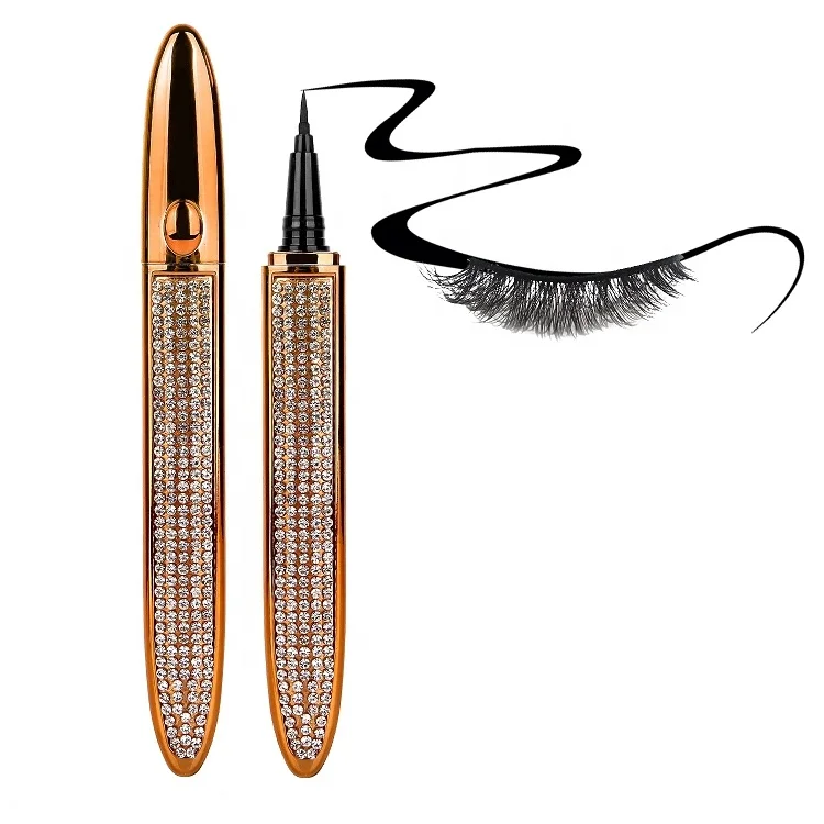 Waterproof long lasting self adhesive eyeliner 3d mink eyelashes private label mink lashes magic eyeliner glue pen, Custom
Waterproof long lasting self adhesive eyeliner 3d mink eyelashes private label mink lashes magic eyeliner glue pen, Custom