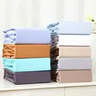 100% Egyptian Cotton Bed Sheet--OEKO certificate jersey cotton fitted sheet set