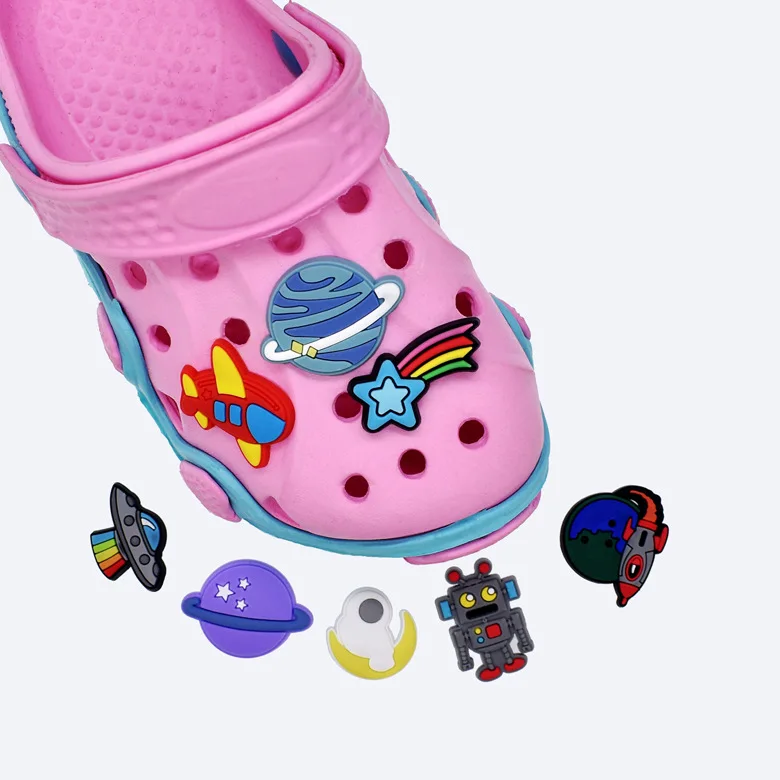 Wholesale Planet Earth PVC Croc Shoes Charms Accessories Universe Shoe Cartoon Buckle Decoration DIY Handmade Gift For Croc, Blue
Wholesale Planet Earth PVC Croc Shoes Charms Accessories Universe Shoe Cartoon Buckle Decoration DIY Handmade Gift For Croc, Blue