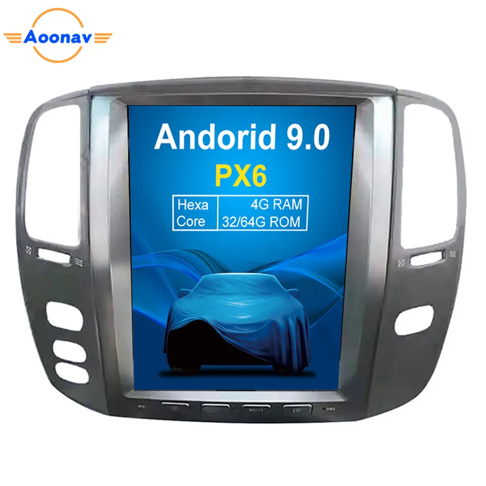 AOONAV Car GPS Video For Lexus LX470 2002-2007 car GPS Navigation Multimedia Player Adapt air condition car GPS radio 4K video, Black
AOONAV Car GPS Video For Lexus LX470 2002-2007 car GPS Navigation Multimedia Player Adapt air condition car GPS radio 4K video, Black