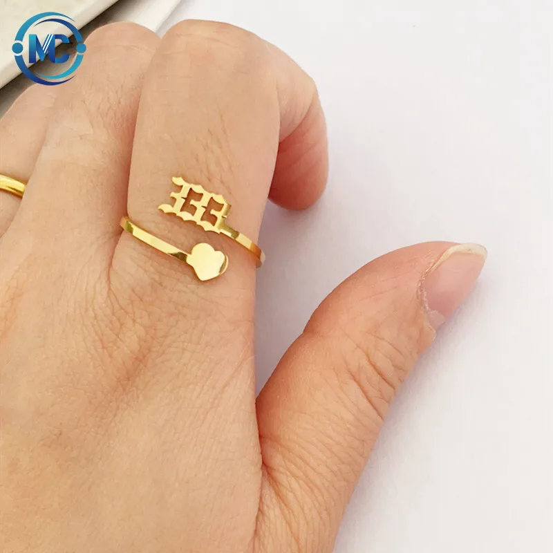Minimalist Angel Number Rings For Women 111 222 333 444 555 777 888 999 666 Stainless Steel Couple Ring Adjustable Finger Rings, Colors
Minimalist Angel Number Rings For Women 111 222 333 444 555 777 888 999 666 Stainless Steel Couple Ring Adjustable Finger Rings, Colors