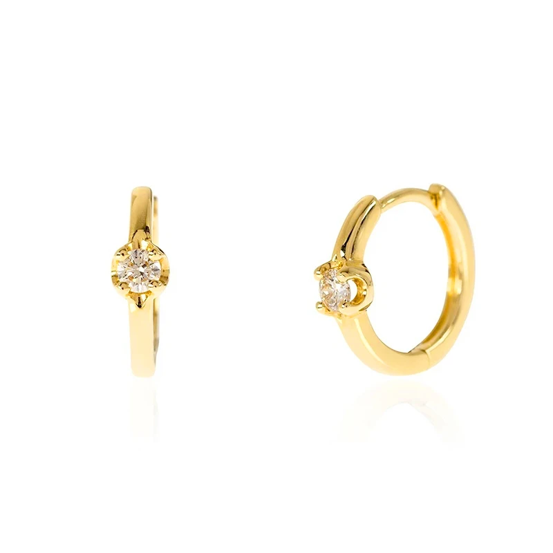 hot design S925 Sterling Silver Simple Zircon Wild Fashion Round hoop Earrings for women
hot design S925 Sterling Silver Simple Zircon Wild Fashion Round hoop Earrings for women