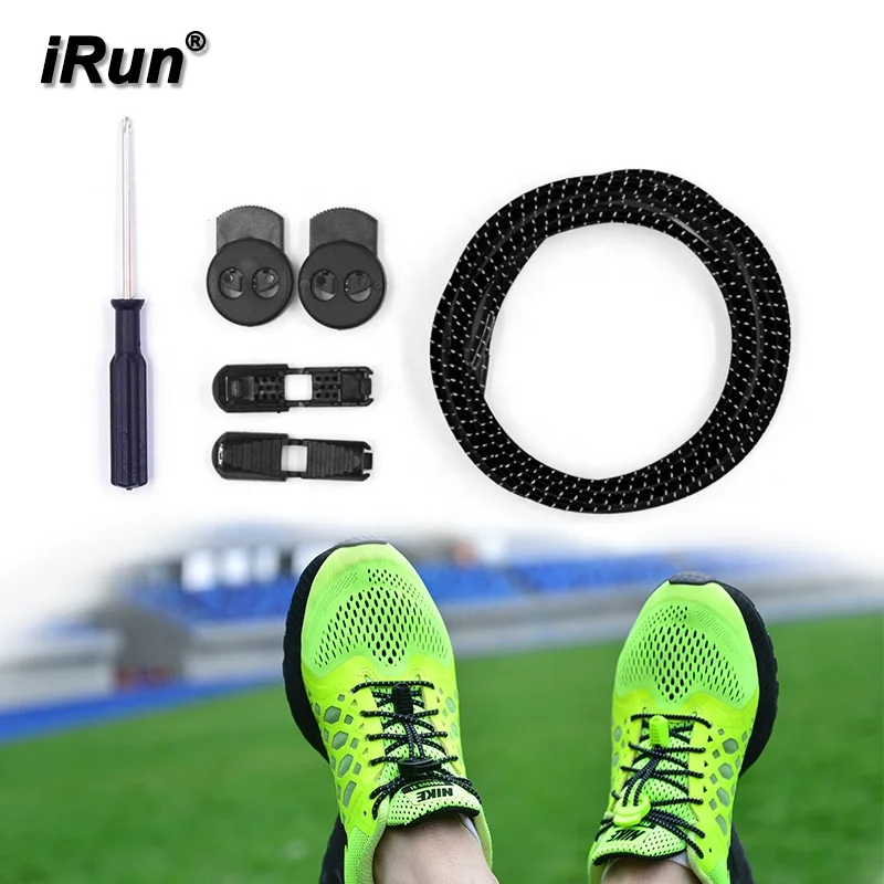 iRun Running No Tie Shoe Laces Round Lazy Reflective Quick Shoelaces System Elastic Shoe Lace Lock For Adults, Kids, Elderly
iRun Running No Tie Shoe Laces Round Lazy Reflective Quick Shoelaces System Elastic Shoe Lace Lock For Adults, Kids, Elderly