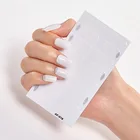 Nail Stickers Nail Strips Wholesale Pink Non-toxic Nail Polish Strips Nail Stickers