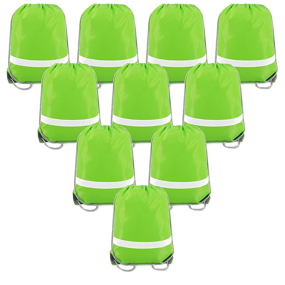 ZUJA High Quality Reflective Tape Drawstring Training Cycling Gymsack, Light green
ZUJA High Quality Reflective Tape Drawstring Training Cycling Gymsack, Light green