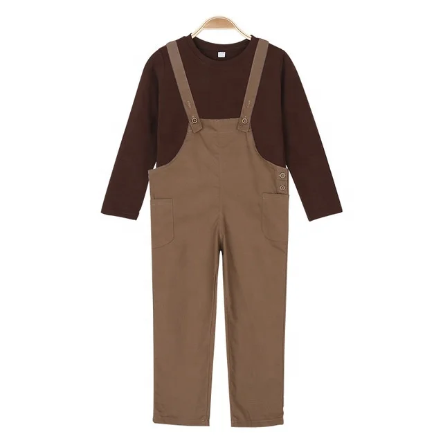 B60122A new Korean fashion girl's solid color T-shirt and trousers two-piece sets, Coffee
B60122A new Korean fashion girl's solid color T-shirt and trousers two-piece sets, Coffee