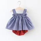 Dress Girls Girls Summer Toddler Dress Girls Flower Bud High Waist Pp Pants Suit Toddler Clothing Wholesale