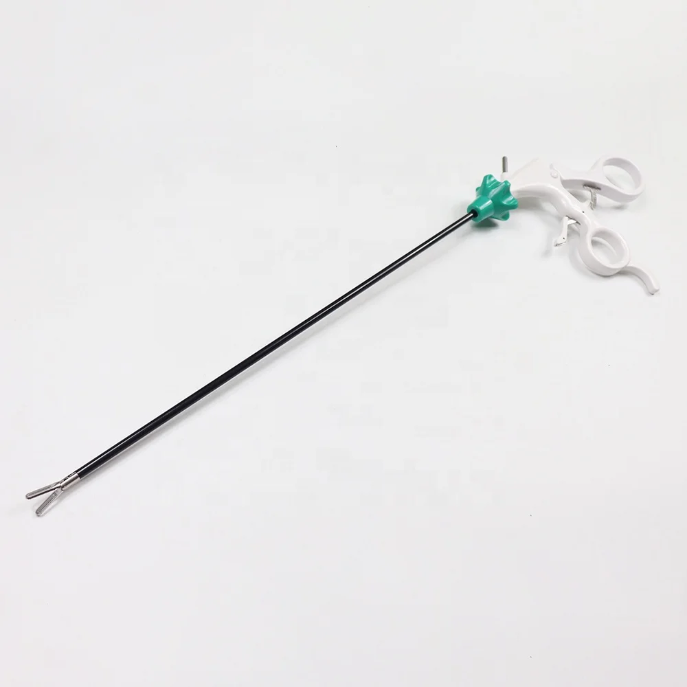 Disposable Laparoscopic Johan Grasper with Ratchet/Disposable