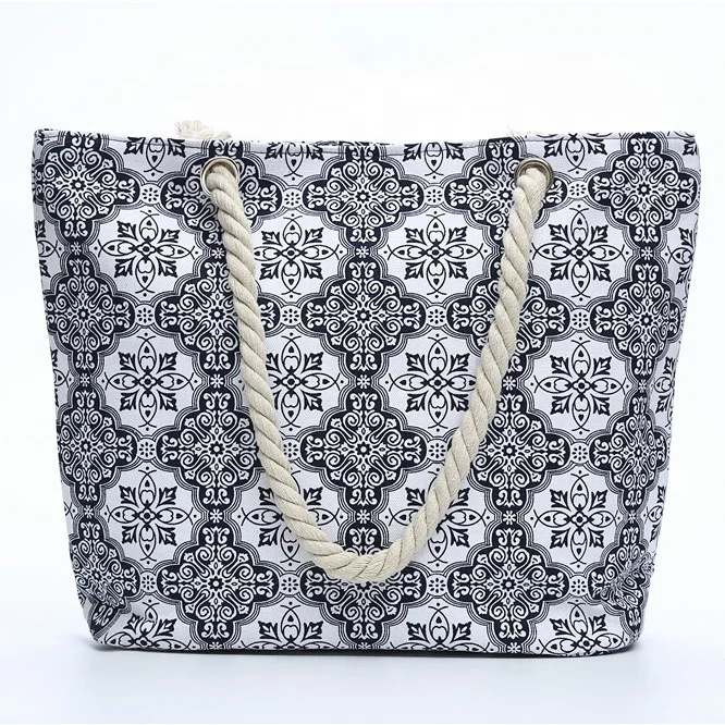 Weekend Canvas Tote Beach Cheap Supermarket Shopping Bags Cotton Rope Handle Ladies Handbags, Multi
Weekend Canvas Tote Beach Cheap Supermarket Shopping Bags Cotton Rope Handle Ladies Handbags, Multi