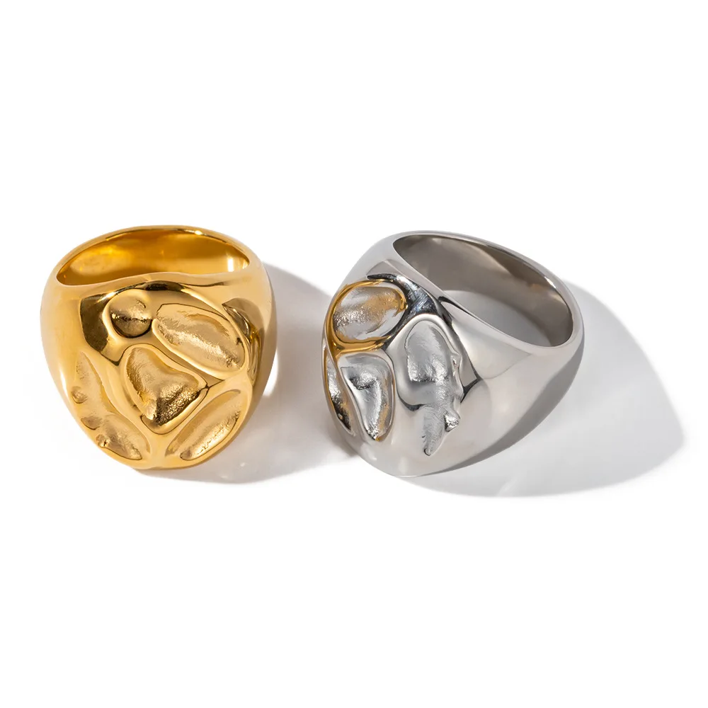 INS Fashion Geometric Ring Jewelry 18K Gold Plated Waterproof Stainless Steel Irregular Shape Ring For Women Gift
INS Fashion Geometric Ring Jewelry 18K Gold Plated Waterproof Stainless Steel Irregular Shape Ring For Women Gift