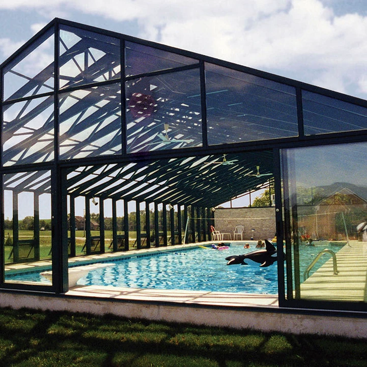 Commercial polycarbonate aluminum swimming pool enclosures, White, balck,can be customizable
Commercial polycarbonate aluminum swimming pool enclosures, White, balck,can be customizable