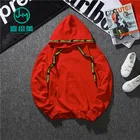 JHM Wholesale Custom Mens Multicolor French Terry Long Sleeve Cotton Hoodies With Drawcords