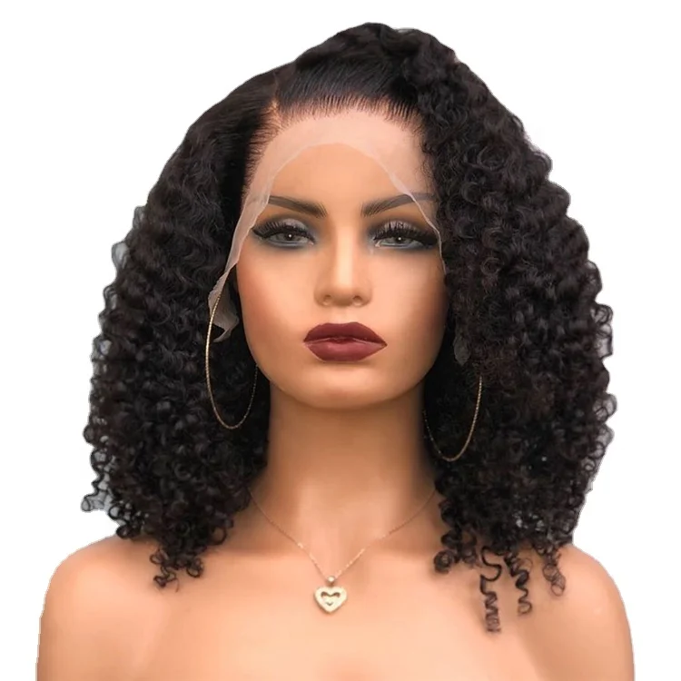 Popular Natural Black Color 180% Density 14 Inches Brazilian Remy Human Hair Jerry Curly Lace Front Wigs for Women
Popular Natural Black Color 180% Density 14 Inches Brazilian Remy Human Hair Jerry Curly Lace Front Wigs for Women