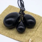 Natural crystal obsidian eggs massage yoni egg Vulva eggs female for gift