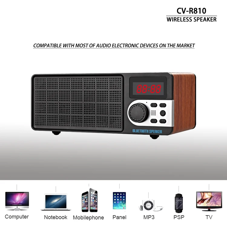 2019 hot sale wood super bass stereo sound bar TF USB FM subwoofer speaker - ANKUX.COM