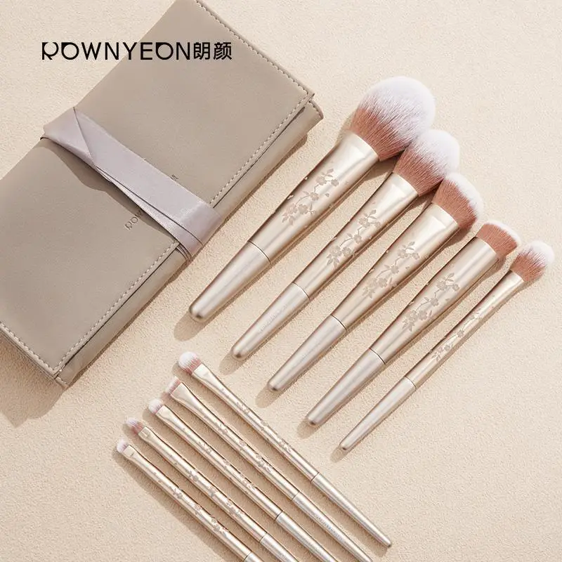 In stock popular style good quality 12 pcs solid wood milky color makeup brushes eye makeup brush set, Green
In stock popular style good quality 12 pcs solid wood milky color makeup brushes eye makeup brush set, Green