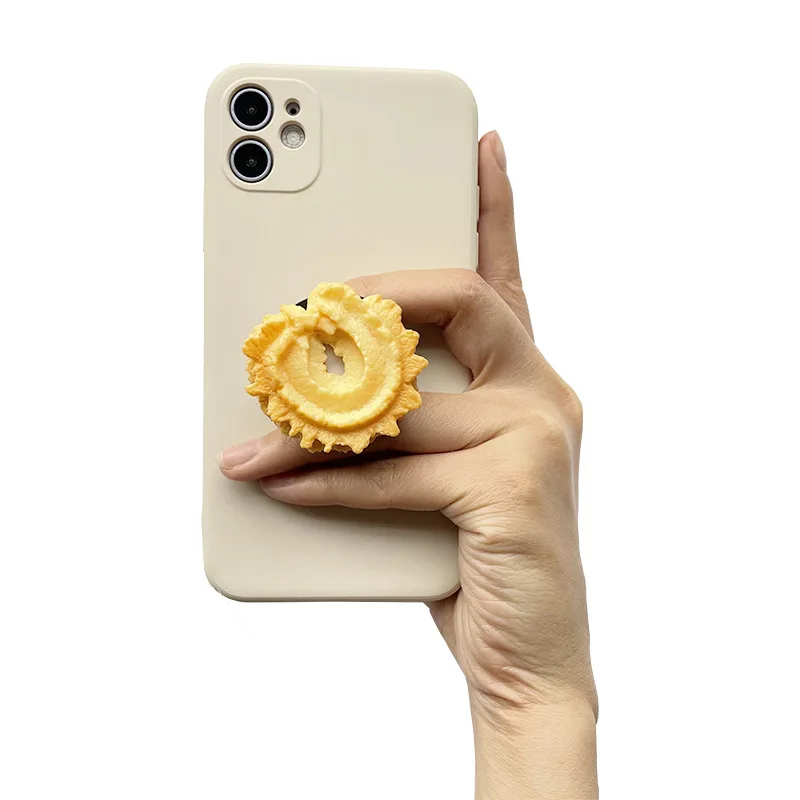 2021 new cookie mobile phone socket wholesale 3D biscuit shape phone holder airbag stand grip, Black
2021 new cookie mobile phone socket wholesale 3D biscuit shape phone holder airbag stand grip, Black