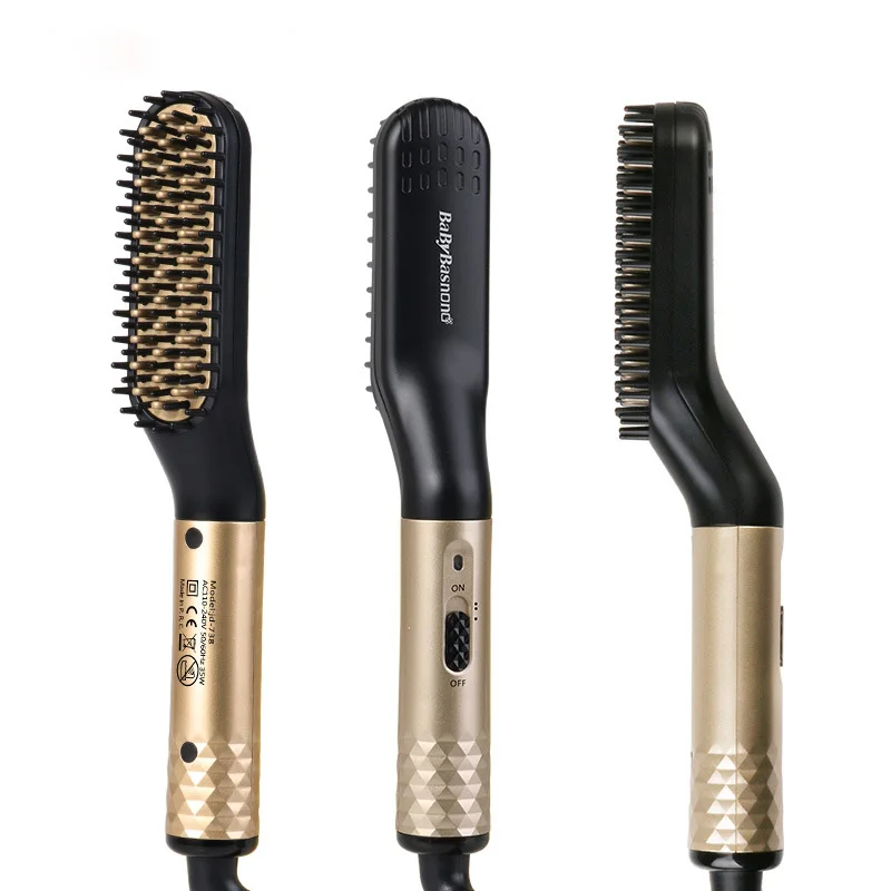 2021 Hot Selling Professional Electric PTC Comb Fast Heating Hair Straightener Brush Men Beard Straightener, As pics
2021 Hot Selling Professional Electric PTC Comb Fast Heating Hair Straightener Brush Men Beard Straightener, As pics