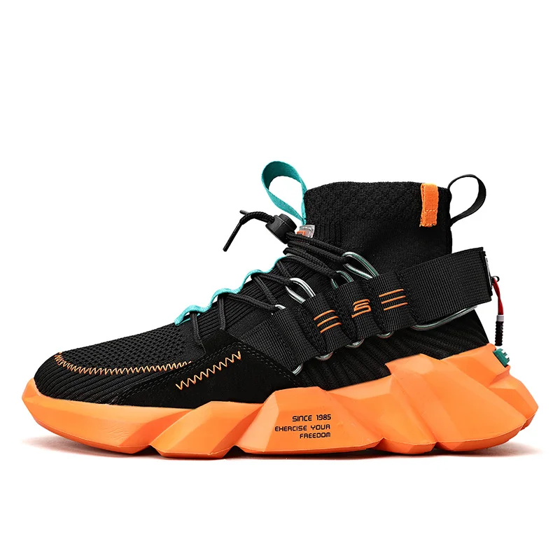 Wholesale Sport Non -Slip High Top Basketball Shoes Outside Running Mens shoes, Black
Wholesale Sport Non -Slip High Top Basketball Shoes Outside Running Mens shoes, Black