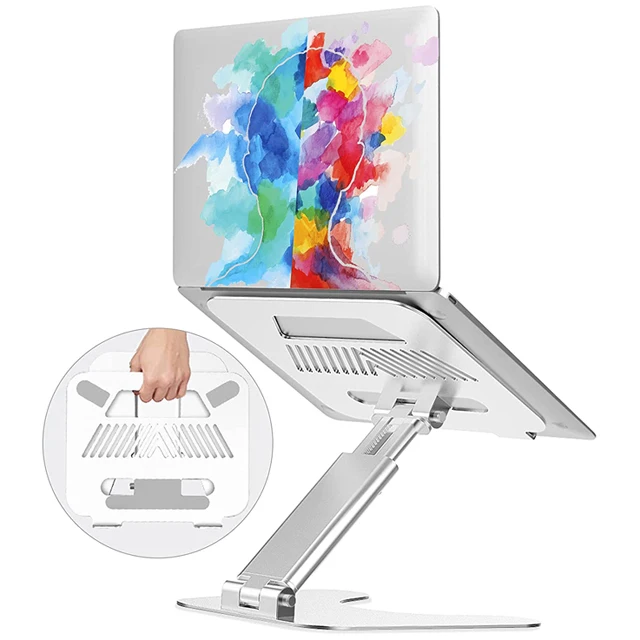 2021 Free Standing Sofa Ergonomic Elevated Portable Adjustable Angle Metal Foldable Laptop Stand Aluminum Holder
2021 Free Standing Sofa Ergonomic Elevated Portable Adjustable Angle Metal Foldable Laptop Stand Aluminum Holder