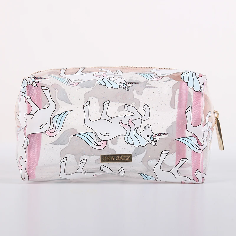 Women PVC Clear Custom unicorn Cosmetic Bag Plastic Transparent Travel Glitter Makeup Bag, Customized color
Women PVC Clear Custom unicorn Cosmetic Bag Plastic Transparent Travel Glitter Makeup Bag, Customized color