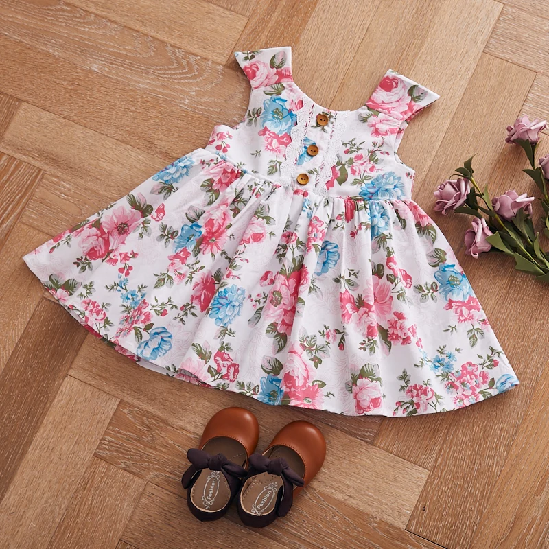Top Quality Cute Fashionable 100% Cotton Sleeveless Summer Dress For Girls, As picture
Top Quality Cute Fashionable 100% Cotton Sleeveless Summer Dress For Girls, As picture