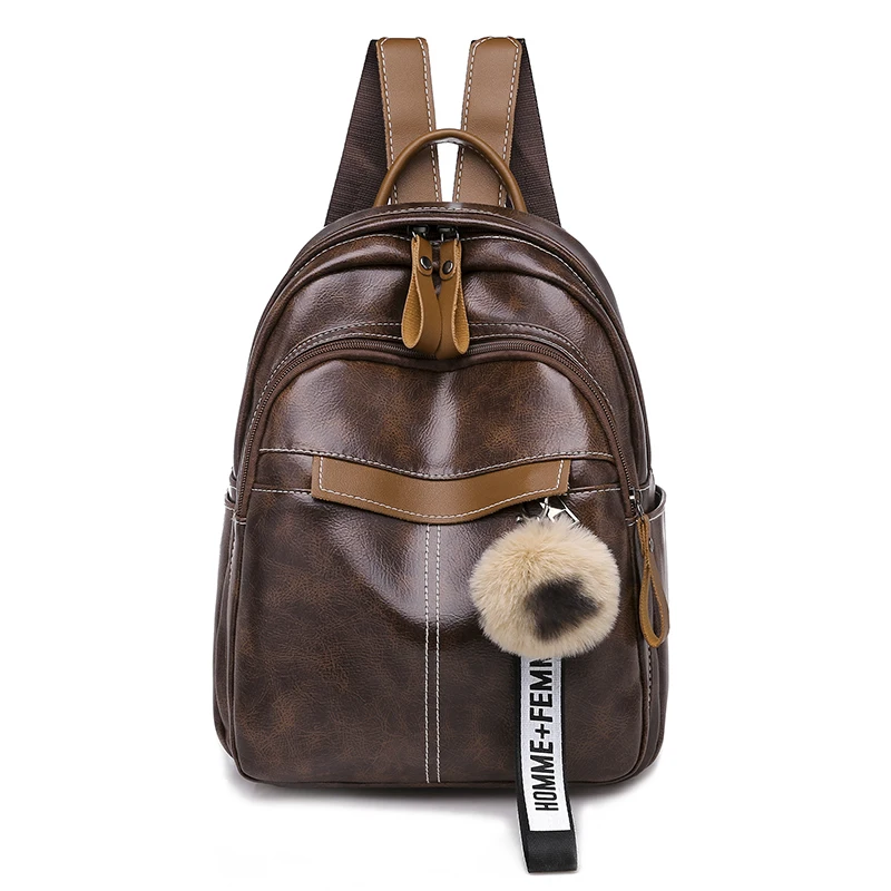 2021 new large capacity Waterproof pu leather women traveling school bags backpack for girls
2021 new large capacity Waterproof pu leather women traveling school bags backpack for girls
