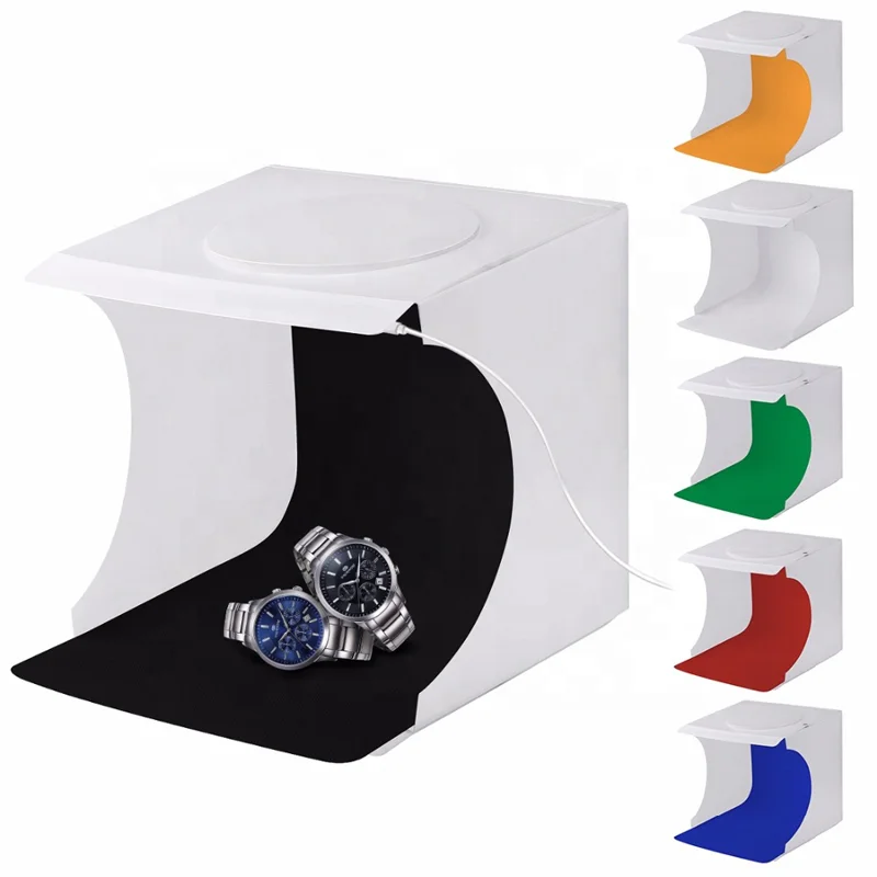 Photo Studio Light Box Portable Folding LED Studio Mini Photography Light Box Small Photographic Equipment
Photo Studio Light Box Portable Folding LED Studio Mini Photography Light Box Small Photographic Equipment