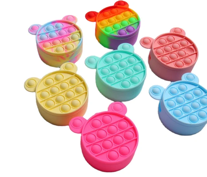 New Pop Bag Fidget Toys for Girls Gift Silicone Bags Stress Relief Game Squeeze Toys Push Bubble Makeup Shoulder Bag for Girls, Customized color
New Pop Bag Fidget Toys for Girls Gift Silicone Bags Stress Relief Game Squeeze Toys Push Bubble Makeup Shoulder Bag for Girls, Customized color
