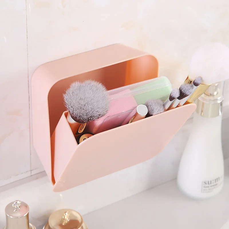 Cosmetic Tableware Toothbrush Box Home Wall-mounted Paste Sealed Storage Box Plastic Organized Storage Box
Cosmetic Tableware Toothbrush Box Home Wall-mounted Paste Sealed Storage Box Plastic Organized Storage Box